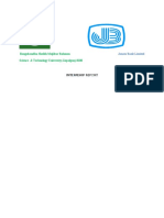 Internship Report: Bangabandhu Sheikh Mujibur Rahman Science & Technology University, Gopalganj-8100