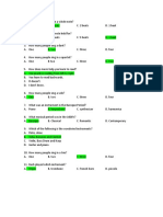 Grade 1 MCQ