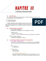 La Statistique Bidimensionnelle: 1) La Série Double À Doubles Indices