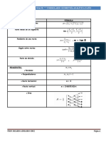 Formulas Geometria Analítica Walte II Año