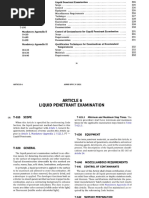 ASME Sec V Article 9: Visual Examination | PDF | Lighting | Visual Acuity