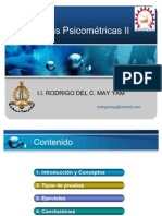 Pruebas Psicométricas II