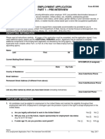 NYS Employment Application - Part 1 (Blank)