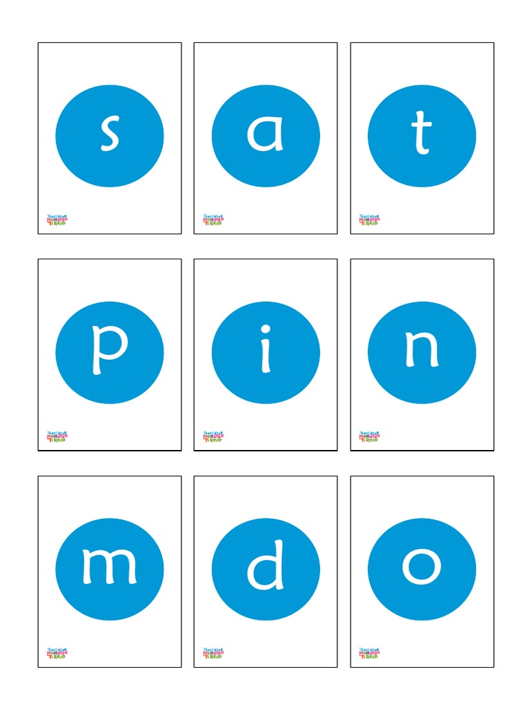 Flashcards Lower Without Monsters Printer Friendly PDF