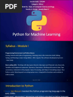 M1 - Python For Machine Learning - Maria S