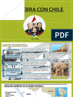 Presentacion de Diapositivas Guerra Con Chile