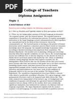 TESOL Diploma Assignmen1