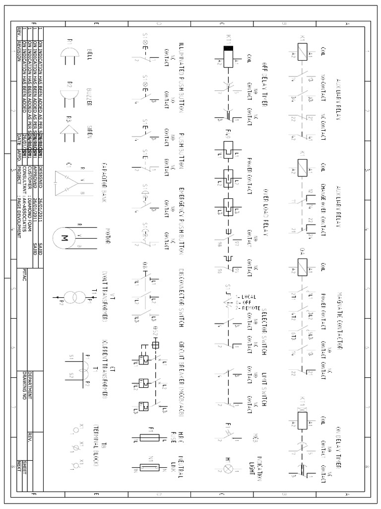Electrical Symbols Model | PDF