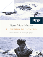 El Mundo de Homero Pierre Vidal-Naquet