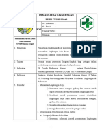 Sop Pemantauan Dan Pemeliharaan Lingkungan Fisik Puskesmas