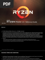 Ryzen Master Quick Reference Guide