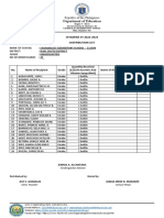 VITAMIN Distribution List