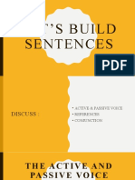 Letâ S Build Sentences