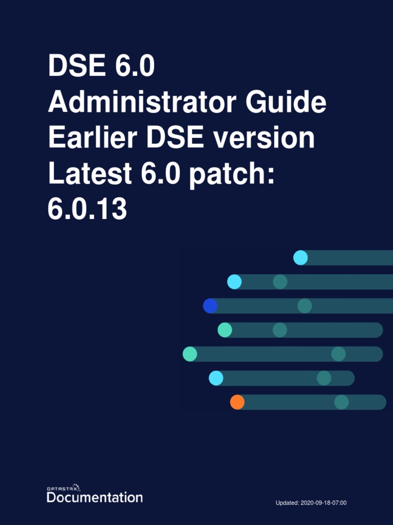 Dse Admin 60 | PDF | Apache Solr | Cloud Computing