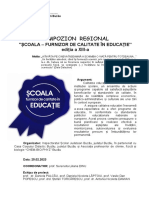 0 Regulament Simpozion Scoala Furnizor de Calitate in Educatie 2023