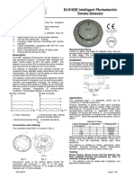 DI-9102E Intelligent Photoelectric Smoke Detector Installation and Operation Manual Issue1.06