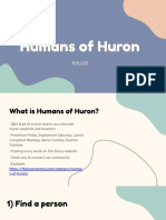 9 - 6 Humans of Huron