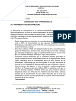 Maicao 9 de Febrero de 2023 Comunicado 002