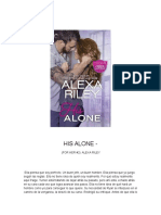 02 His Alone - Alexa Riley (Trilogía For Her)