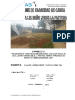 Estudio suelos geológico geodinámico proyecto educación inicial