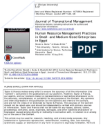Journal of Transnational Management: Click For Updates