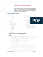 Espectrofotometria y Las Curvas de Calibracion