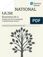 IG Economics Paper 1 Exemplar Responses With Commentaries