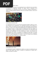 Contaminación Del Suelo