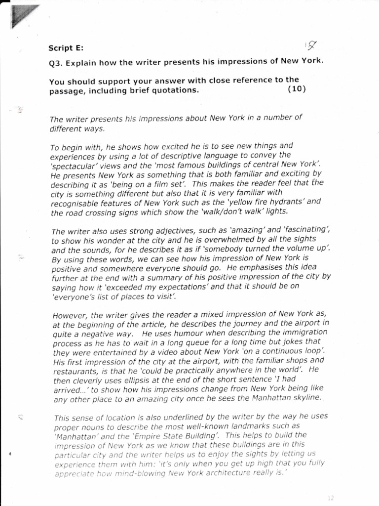 Example answers pdf linguistics