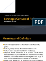 Strategic Culture