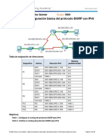 Packet Tracer - Configuring Basic EIGRP With IPv6 Routing Instructions - Darwin - Gonzalez - Quinde - 5860