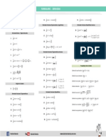 Formulario Cálculo Diferencial