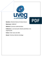 La Comunicación Efectiva Del Líder en La Organización.