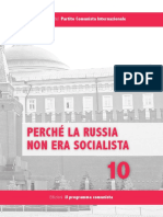 Perche La Russian On Era Socialist A