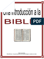 Una Introduccion A La Biblia
