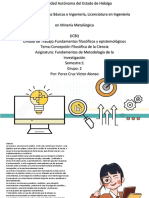 Fundamentos filosóficos y epistemológicos de la Ciencia