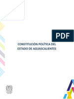 Constitución Política Del Estado de Aguascalientes