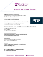 Physics5 Model Answers