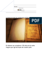 Historia constituciones México