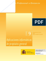 Aplicaciones Informáticas de Propósito General. Formación Profesional A Distancia PROCESADOR DE TEXTOS WORD. ESTILOS Y DISEÑO DE PÁGINAS