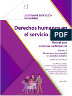 Derechos Humanos en El Servicio Público