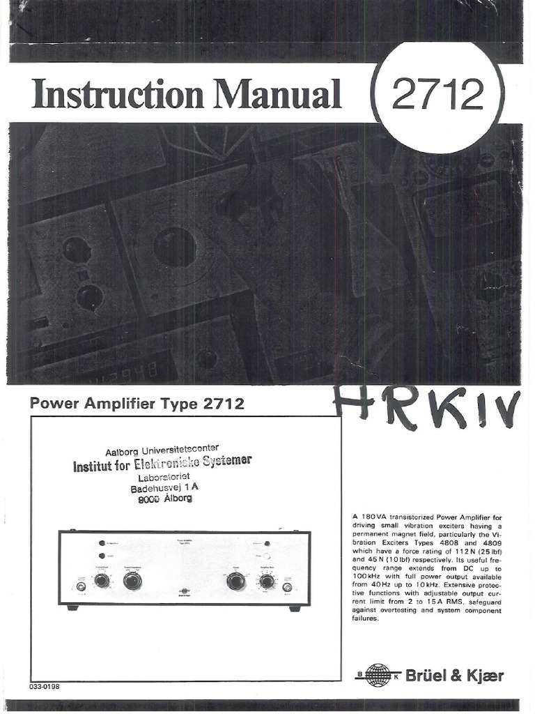 Bruel & kjaer BZ-5503 Handbücher | ManualsLib