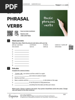 Basic Phrasal Verbs British English Teacher