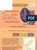 Crecimiento Fetal: Hospital Central de San Cristóbal Postgrado de Ginecología Y Obstetricia San Cristóbal Estado Tachira