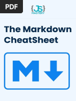 Markdown CheatSheet