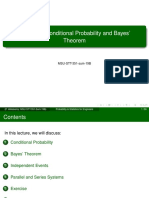 Conditional Probability and Bayes' Theorem