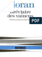 Bréviaire Des Vaincus by Cioran, Emil