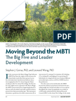 MilitaryReview - Moving Beyond MBTI