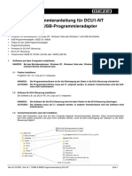 DCU1-NT USB Programmieren V1 - 0 - Deu