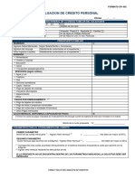 Evaluacion de Credito Personal CR-002